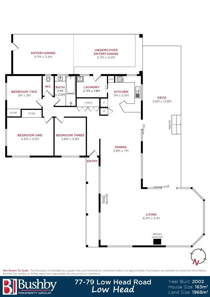 Floorplan of Homely house listing, 77-79 Low Head Road, Low Head TAS 7253
