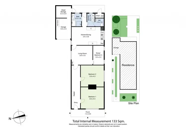 Floorplan of Homely house listing, 9 Stewart Street, Yarraville VIC 3013