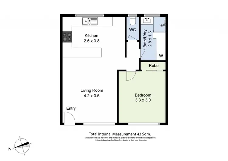 Floorplan of Homely apartment listing, 9/53 Stephen Street, Yarraville VIC 3013