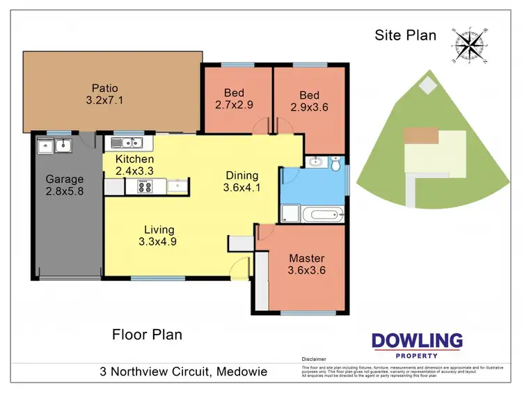 Floorplan of Homely house listing, 3 NORTHVIEW CIRCUIT, Medowie NSW 2318