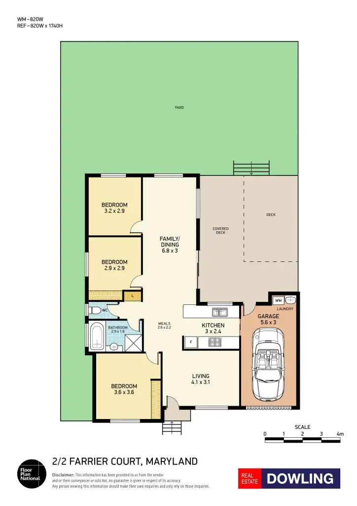Floorplan of Homely villa listing, 2 Farrier Court, Maryland NSW 2287