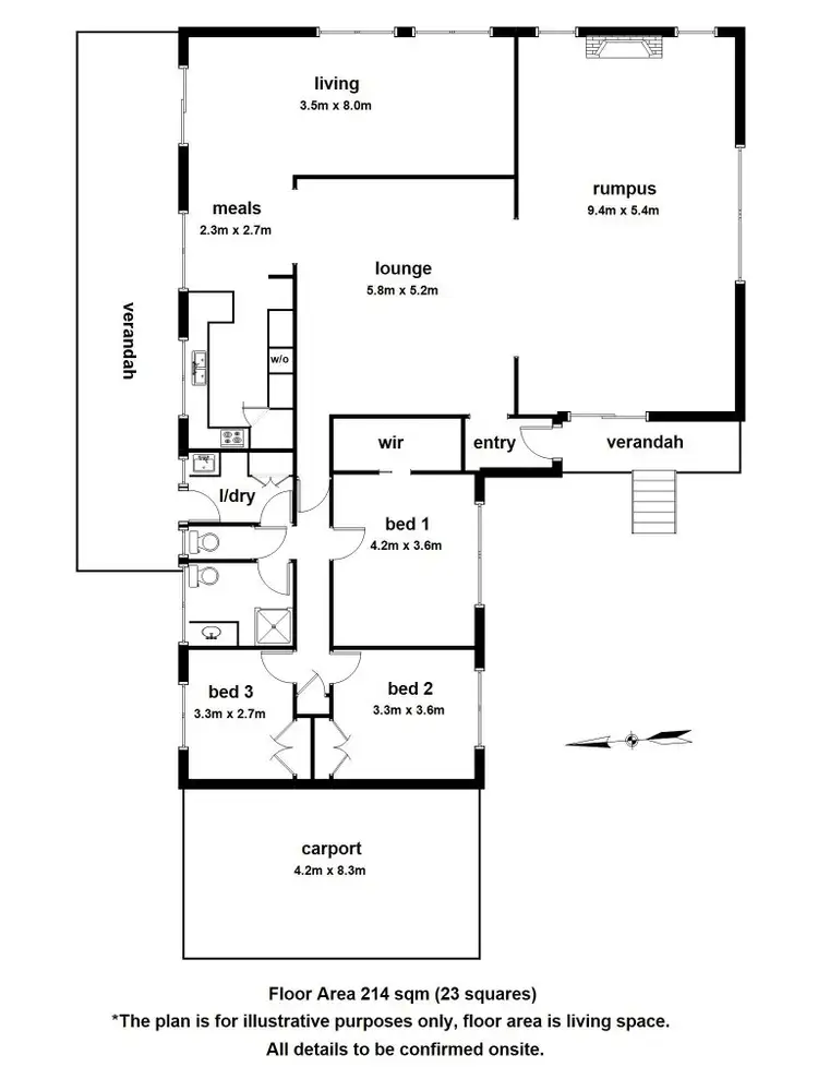 Floorplan of Homely house listing, 23 Lawsons Road, Emerald VIC 3782
