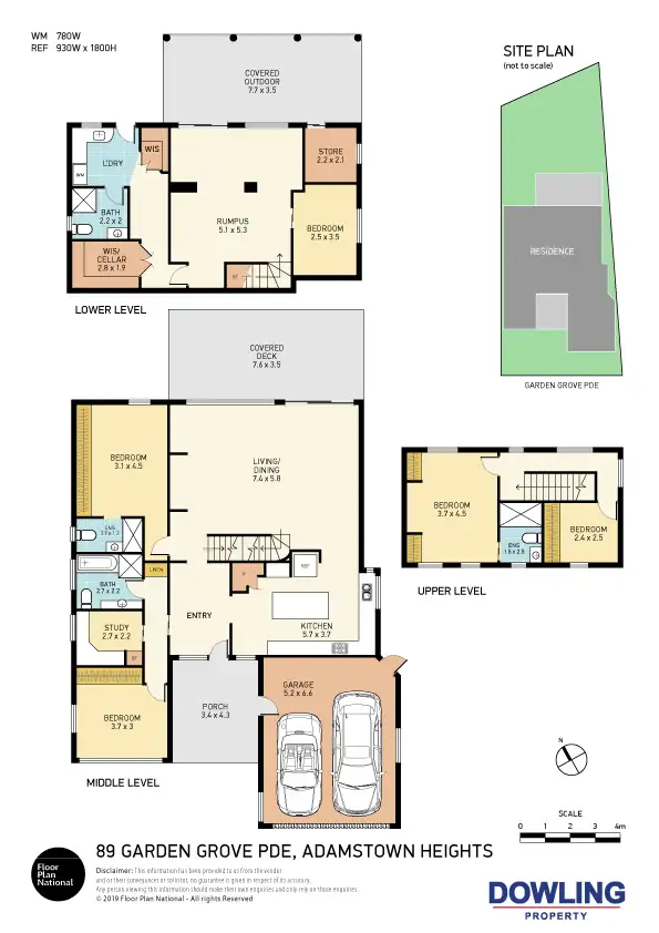 Floorplan of Homely house listing, 89 Garden Grove Pde, Adamstown Heights NSW 2289