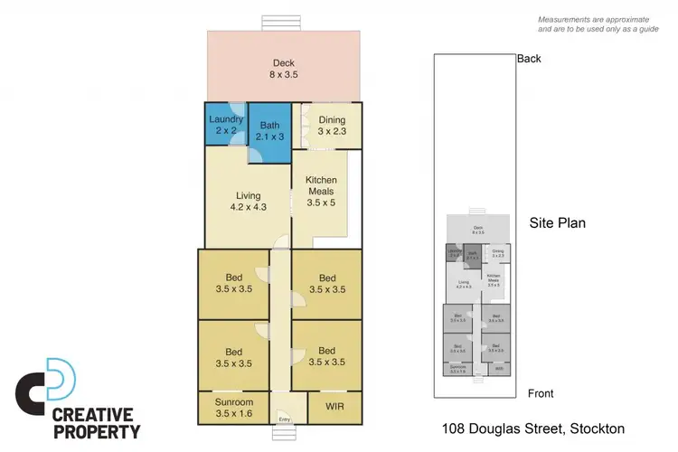 Floorplan of Homely house listing, 108 Douglas Street, Stockton NSW 2295