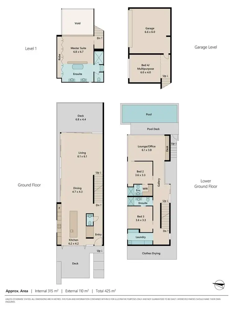 Floorplan of Homely house listing, 124 Enoggera Terrace, Paddington QLD 4064