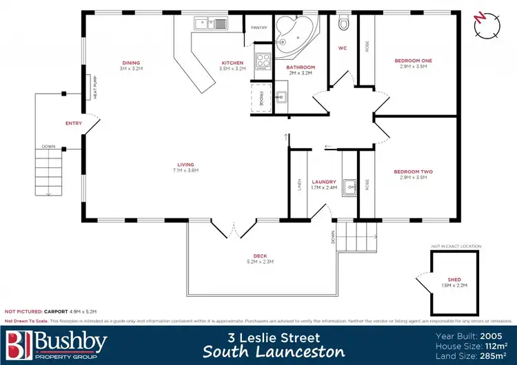 Floorplan of Homely house listing, 3 Leslie Street, South Launceston TAS 7249
