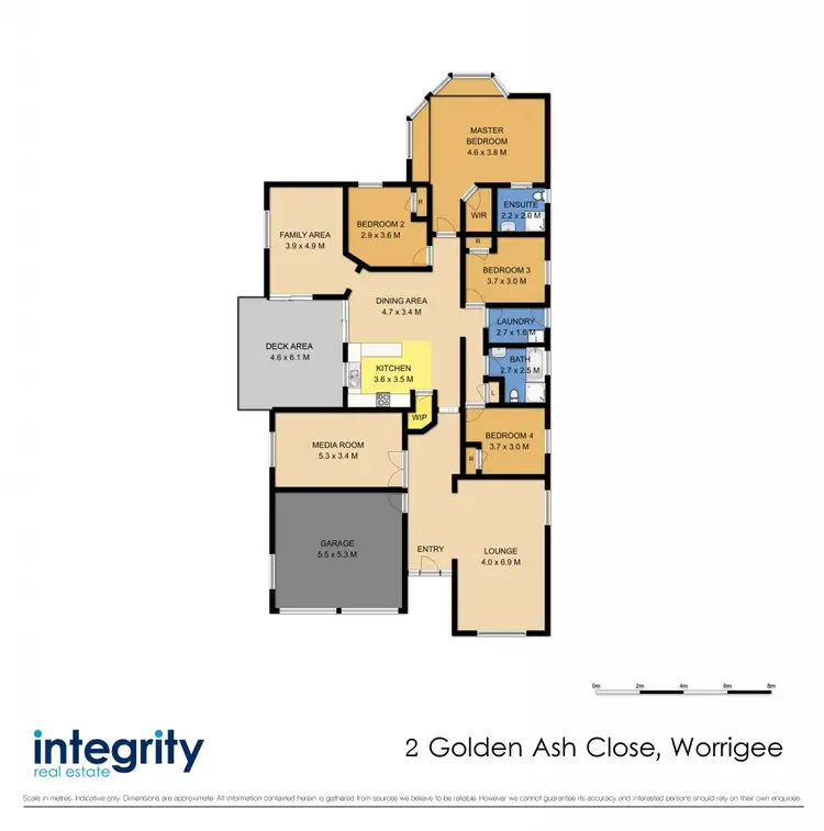 Floorplan of Homely house listing, 2 Golden Ash Close, Worrigee NSW 2540