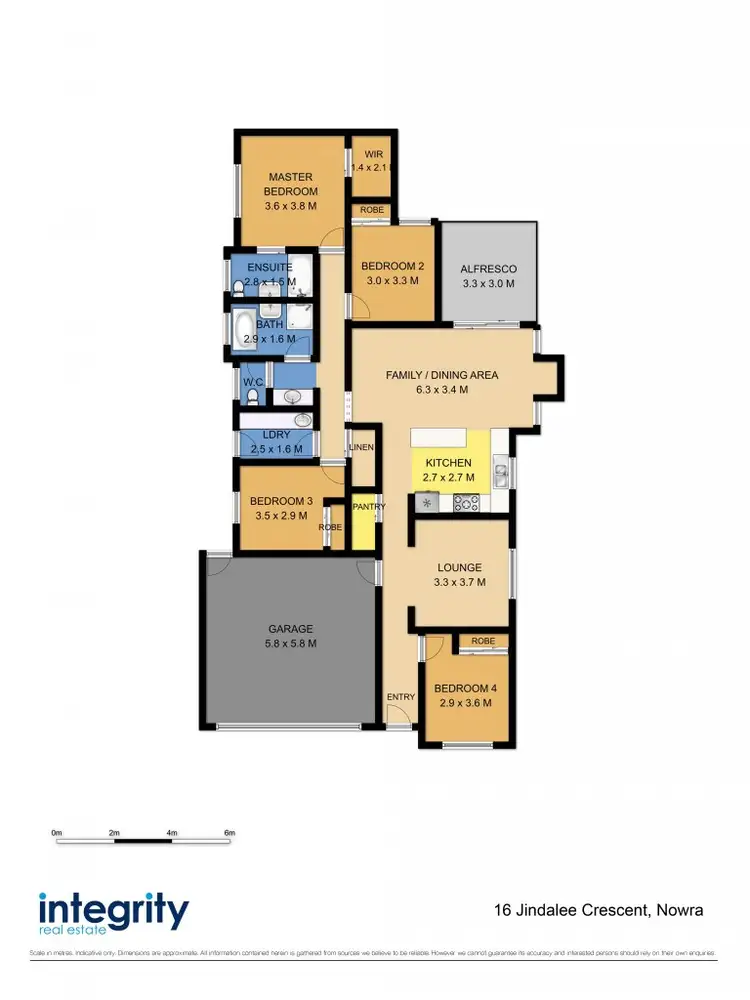 Floorplan of Homely house listing, 16 Jindalee Crescent, Nowra NSW 2541