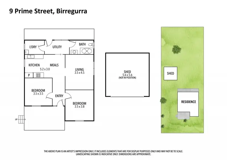 Floorplan of Homely house listing, 9 Prime Street, Birregurra VIC 3242