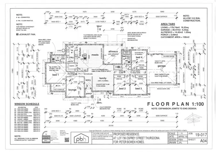 Floorplan of Homely house listing, 20 Osprey Street, Thurgoona NSW 2640