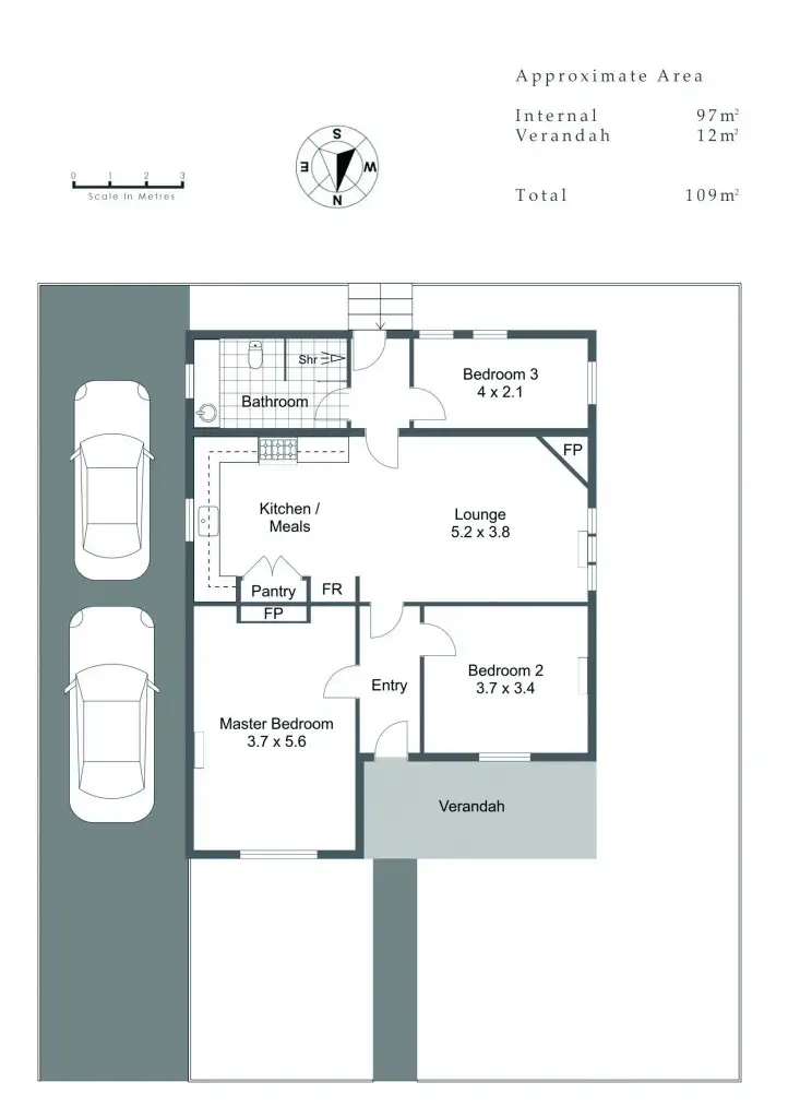 Floorplan of Homely house listing, 23 Alma Street, Fremantle WA 6160