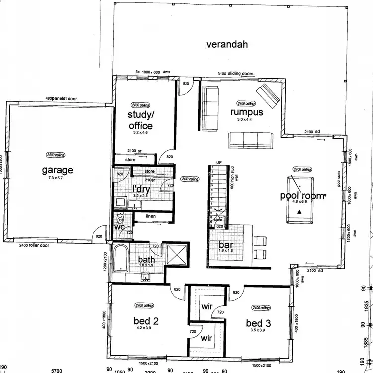Floorplan of Homely house listing, 12 Leary Avenue, Stony Rise TAS 7310