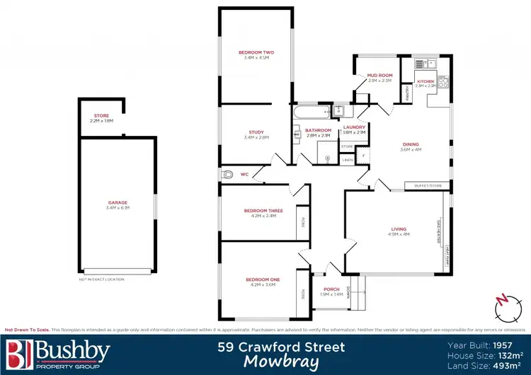 Floorplan of Homely house listing, 59 Crawford Street, Mowbray TAS 7248