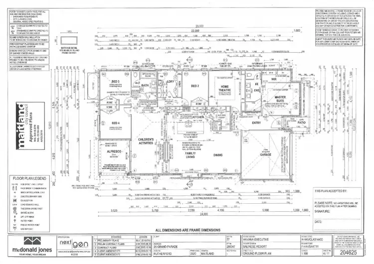 Floorplan of Homely house listing, 25 Grand Parade, Rutherford NSW 2320