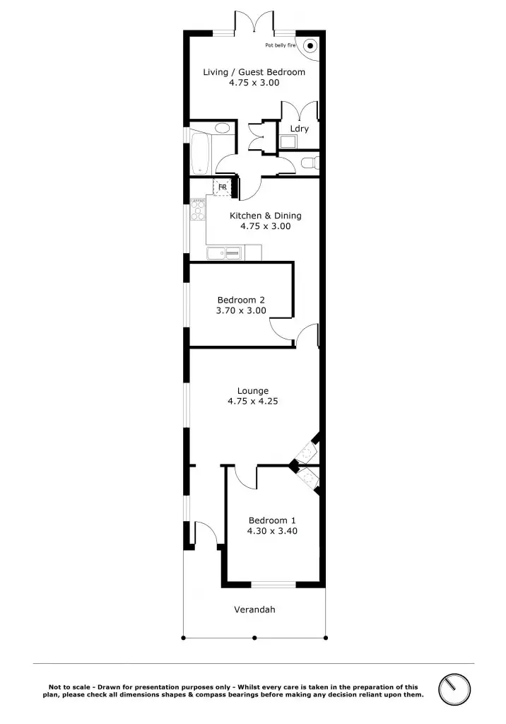 Floorplan of Homely house listing, 24 Stuart Street, Perth WA 6000