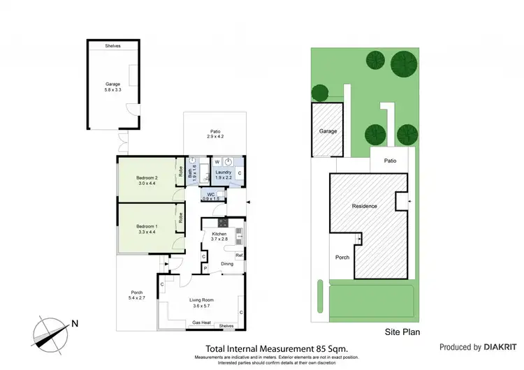 Floorplan of Homely house listing, 36 Adaleigh Street, Yarraville VIC 3013