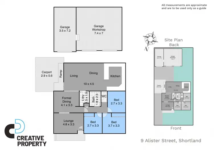 Floorplan of Homely house listing, 9 Alister Street, Shortland NSW 2307