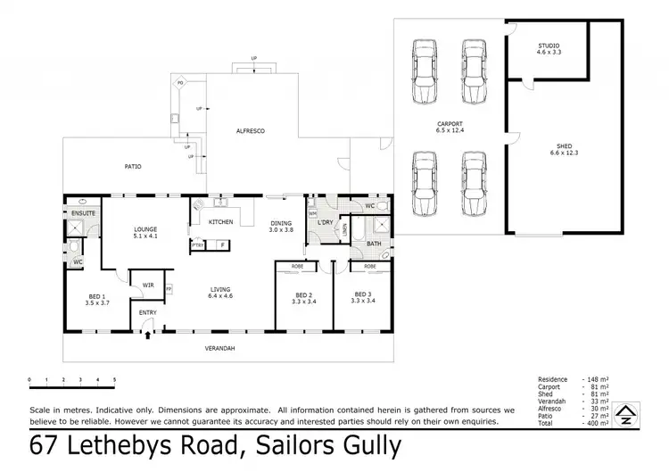 Floorplan of Homely house listing, 67 Lethebys Road, Sailors Gully VIC 3556