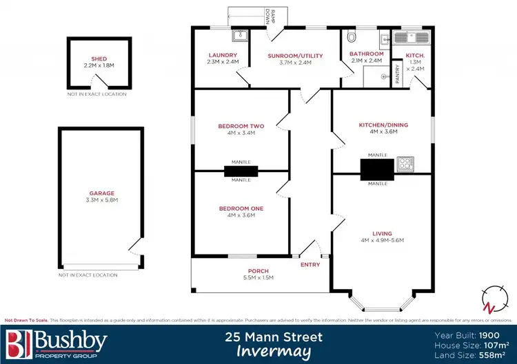 Floorplan of Homely house listing, 25 Mann Street, Invermay TAS 7248