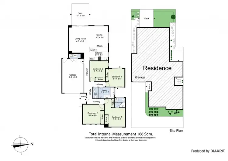 Floorplan of Homely townhouse listing, 1/43 Bradley Street, Newport VIC 3015