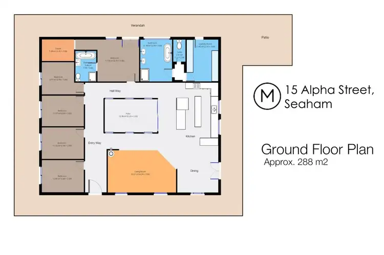 Floorplan of Homely house listing, 15 Alpha St, Seaham NSW 2324