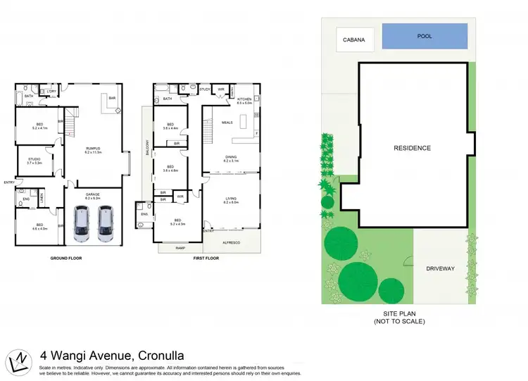 Floorplan of Homely house listing, 4 Wangi Avenue, Cronulla NSW 2230