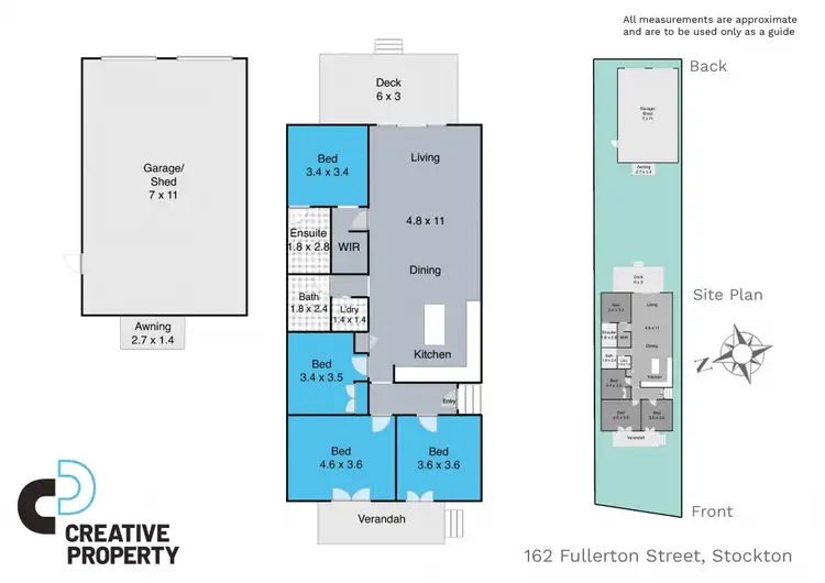 Floorplan of Homely house listing, 162 Fullerton Street, Stockton NSW 2295