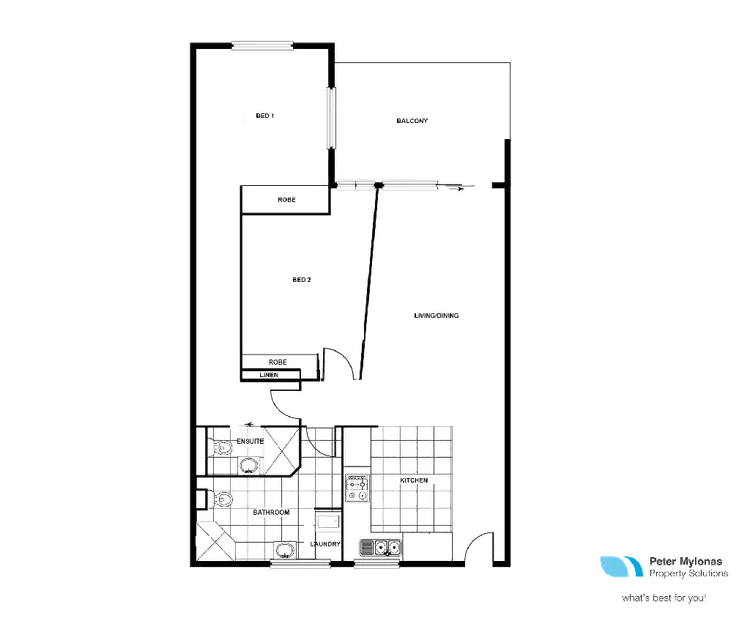 Floorplan of Homely apartment listing, 114/68 Hardwick Cr, Holt ACT 2615
