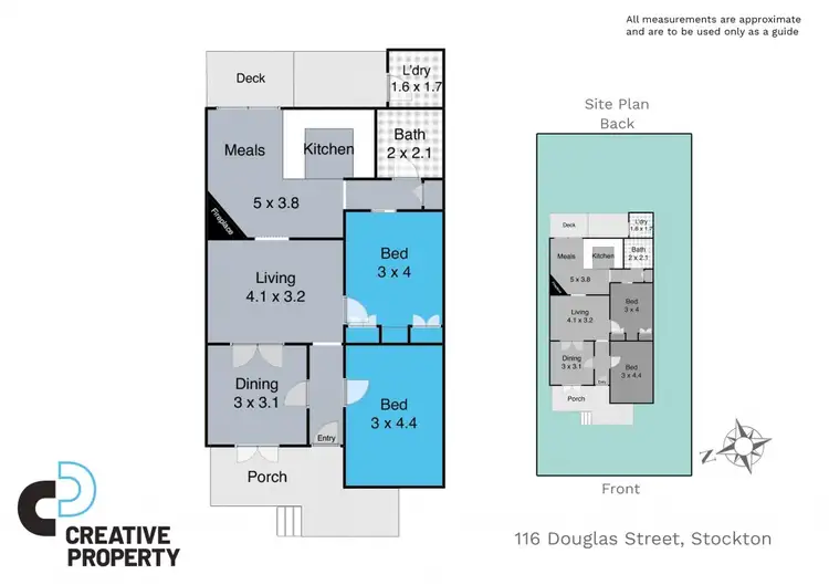 Floorplan of Homely house listing, 116 Douglas Street, Stockton NSW 2295