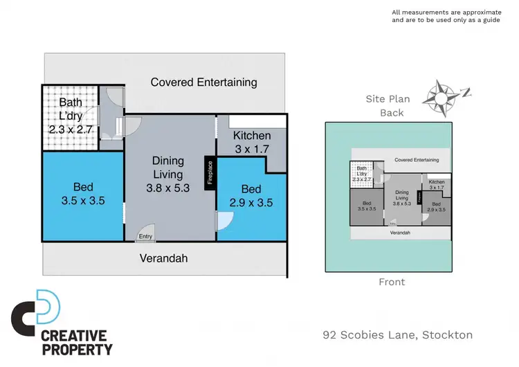 Floorplan of Homely house listing, 92 Scobies Lane, Stockton NSW 2295