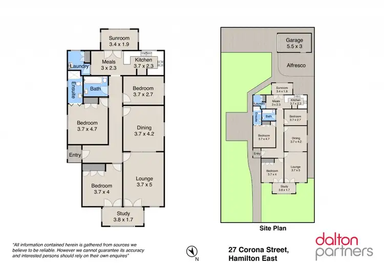 Floorplan of Homely house listing, 27 Corona Street, Hamilton East NSW 2303