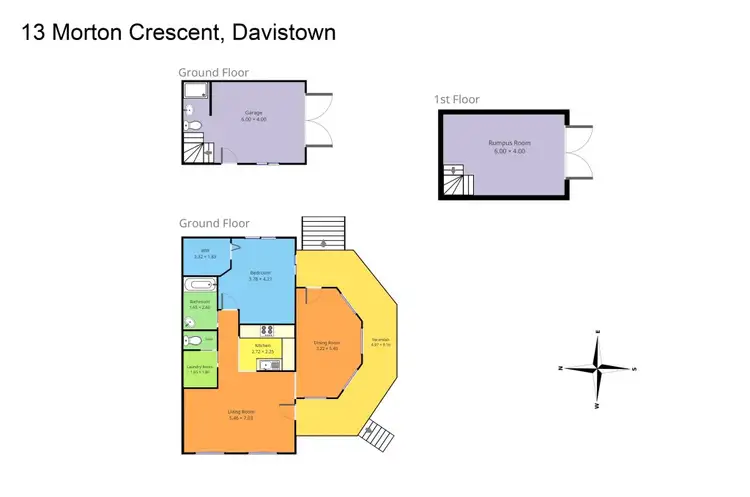 Floorplan of Homely house listing, 13 Morton Cr, Davistown NSW 2251