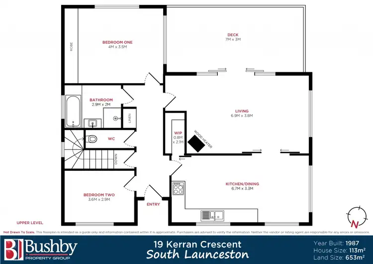 Floorplan of Homely house listing, 19 Kerran Crescent, South Launceston TAS 7249