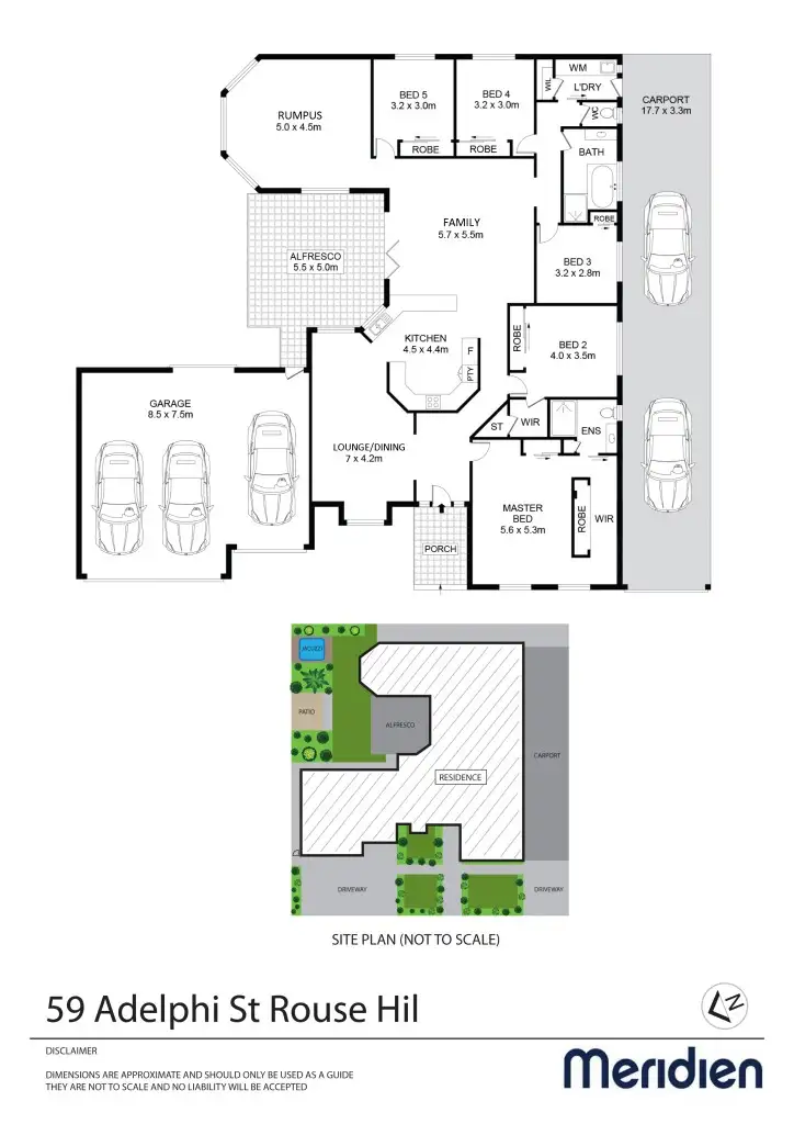 Floorplan of Homely house listing, 59 Adelphi Street, Rouse Hill NSW 2155