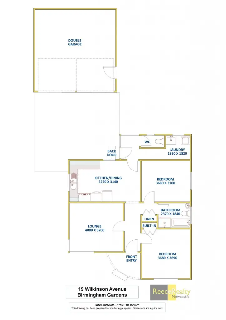 Floorplan of Homely house listing, 19 Wilkinson Avenue, Birmingham Gardens NSW 2287
