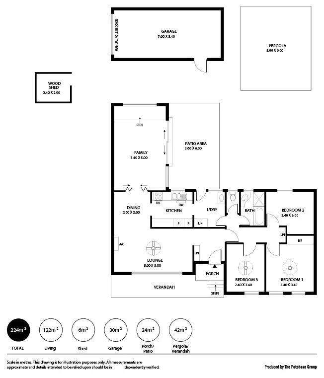 Floorplan of Homely house listing, 32B Maple Avenue (Corner of Jury Avenue), Rostrevor SA 5073