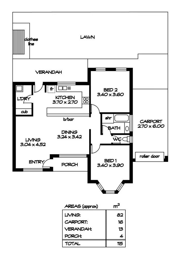Floorplan of Homely house listing, 8/75 Coombe Road, Allenby Gardens SA 5009