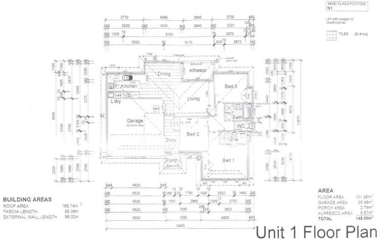 Floorplan of Homely house listing, 1/13 Prieska Way, East Maitland NSW 2323
