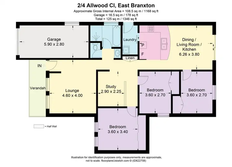 Floorplan of Homely house listing, 2/4 Allwood Close, Branxton NSW 2335
