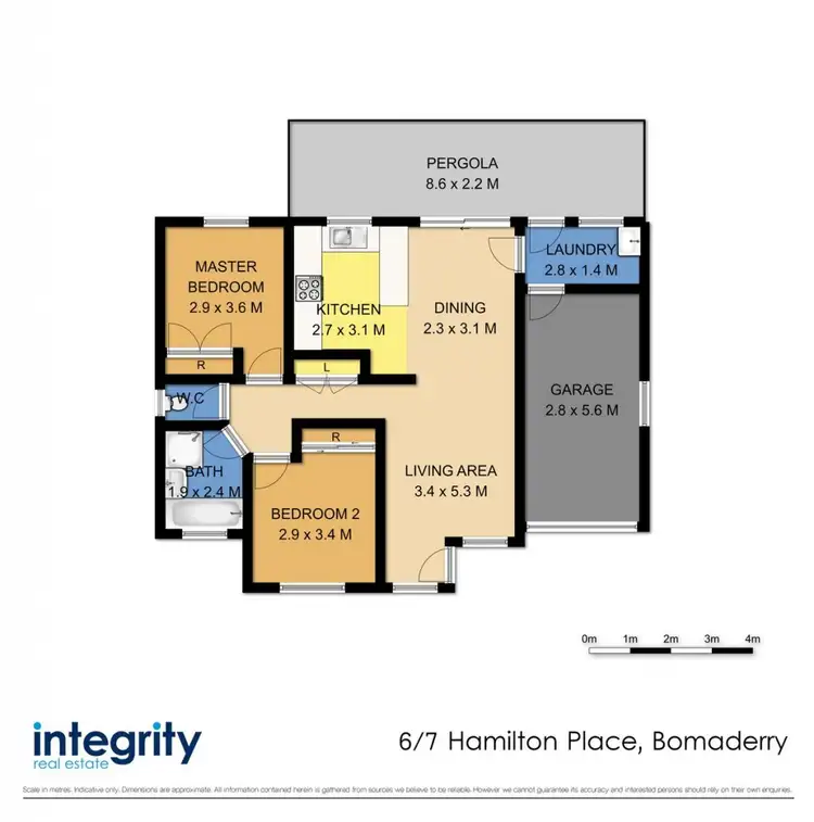 Floorplan of Homely house listing, 6/7 Hamilton Place, Bomaderry NSW 2541