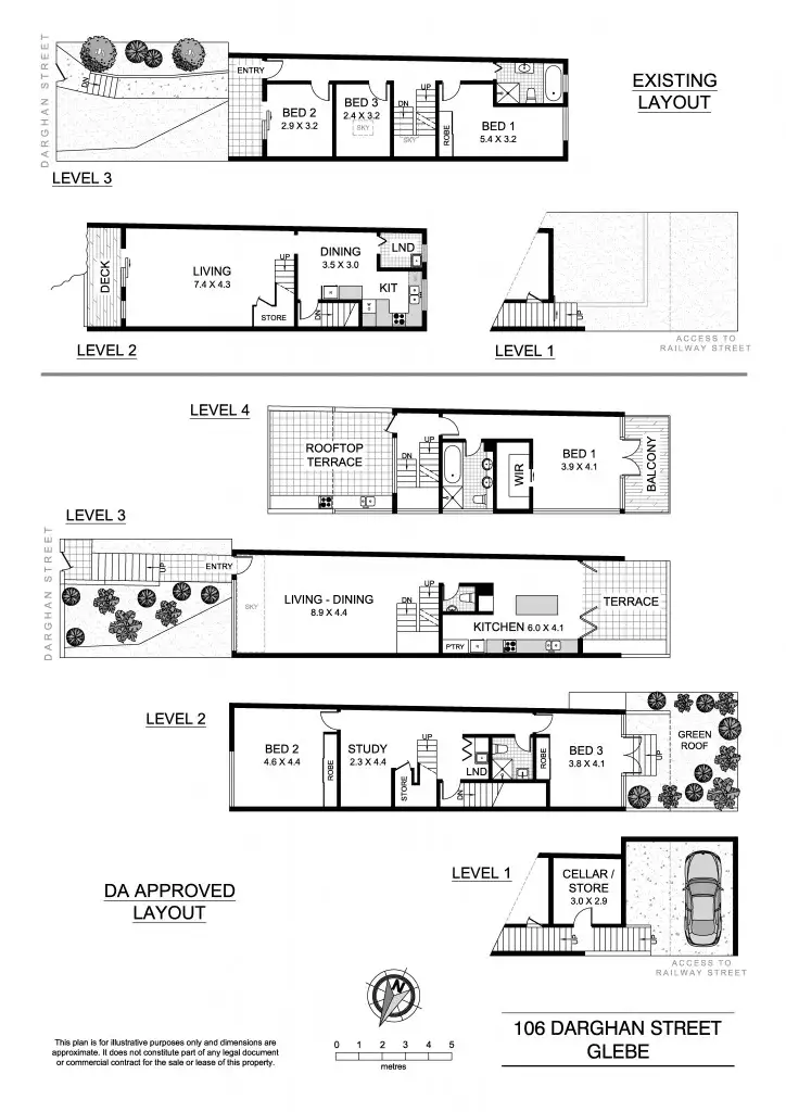Floorplan of Homely house listing, 106 Darghan Street, Glebe NSW 2037
