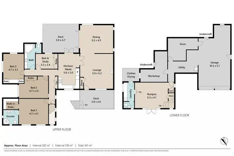 Floorplan of Homely house listing, 26 Pelion Street, Bardon QLD 4065