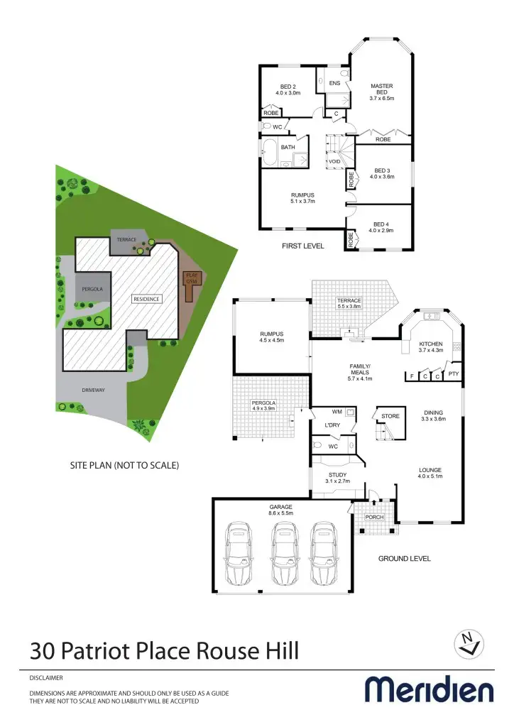 Floorplan of Homely house listing, 30 Patriot Place, Rouse Hill NSW 2155