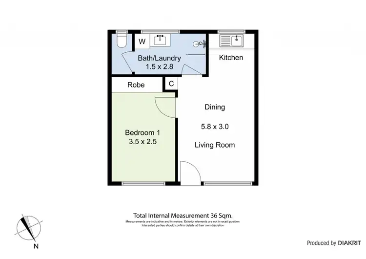 Floorplan of Homely apartment listing, 4/19 Kingsville Street, Kingsville VIC 3012