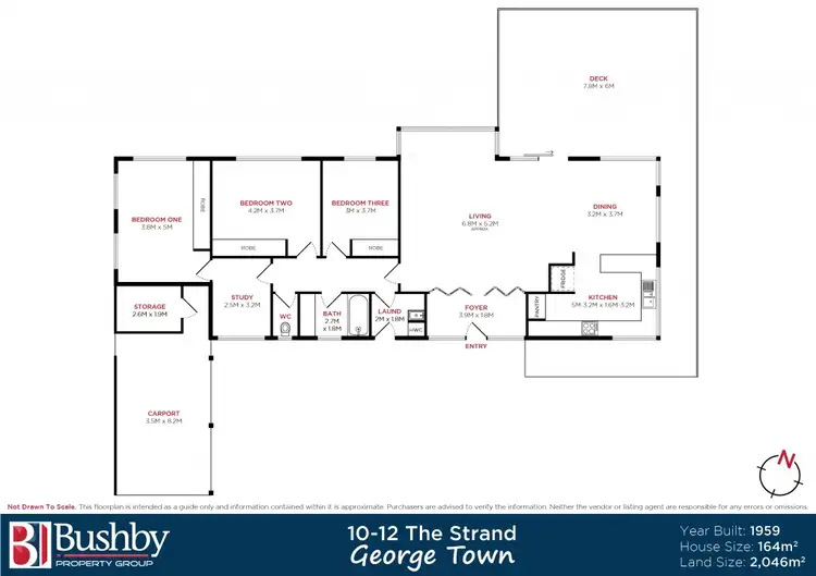 Floorplan of Homely house listing, 10-12 The Strand, George Town TAS 7253