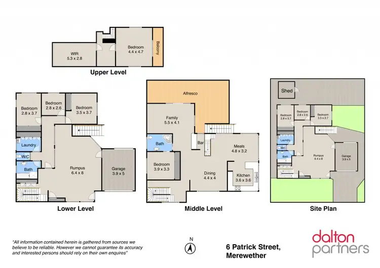 Floorplan of Homely house listing, 6 Patrick Street, Merewether NSW 2291