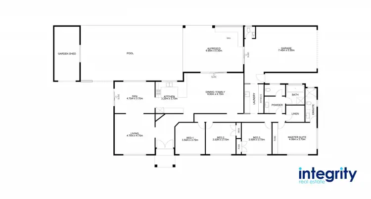 Floorplan of Homely house listing, 2 The Lane, Sanctuary Point NSW 2540