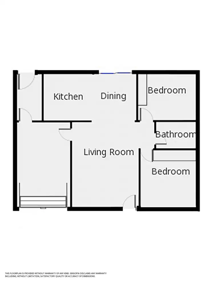 Floorplan of Homely unit listing, 4/85a Benjamin Lee Drive, Raymond Terrace NSW 2324