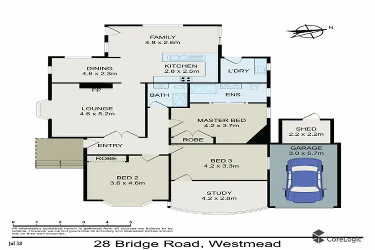 Floorplan of Homely house listing, 28 Bridge Road, Westmead NSW 2145