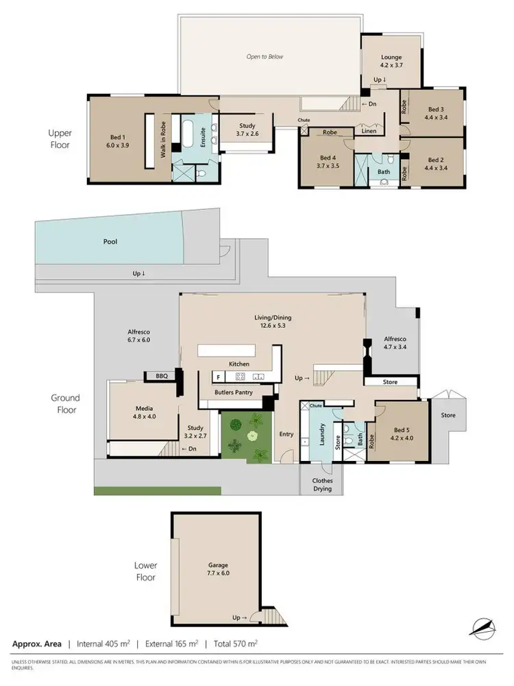 Floorplan of Homely house listing, 18 Owen Lane, Auchenflower QLD 4066